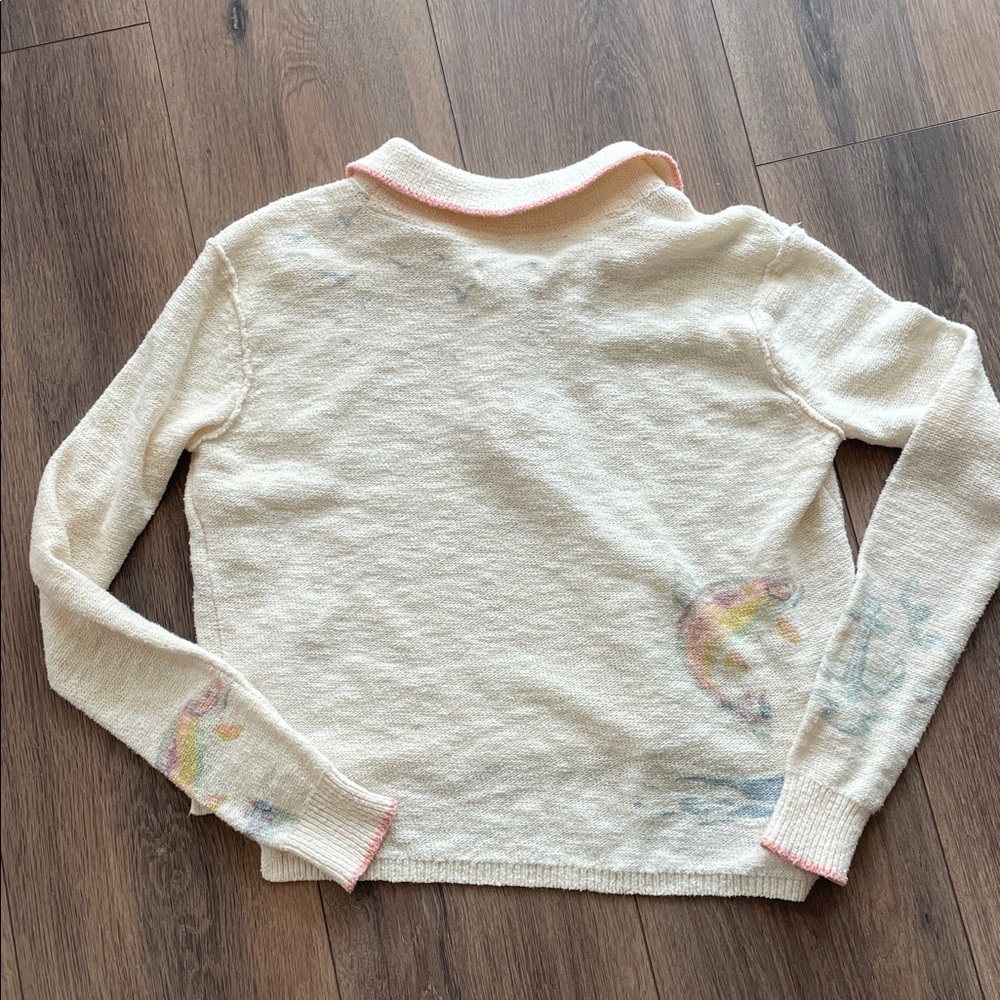 PILCRO Letterset Icon Polo Sweater - Picture 5 of 5